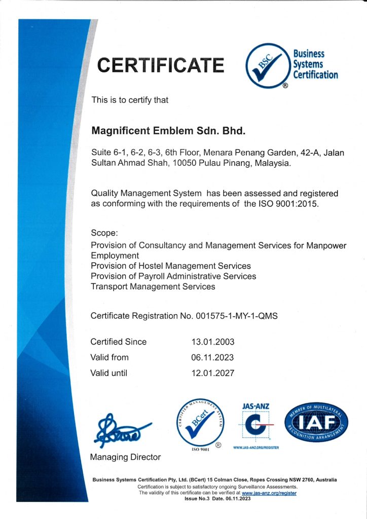 ISO 9001:2015